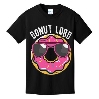 Donut Lord Funny Doughnut Lover Kids T-Shirt