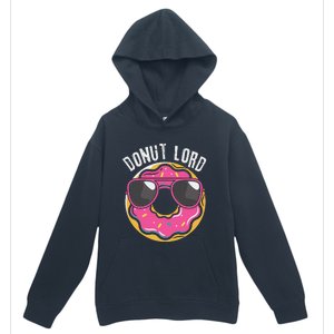 Donut Lord Funny Doughnut Lover Urban Pullover Hoodie