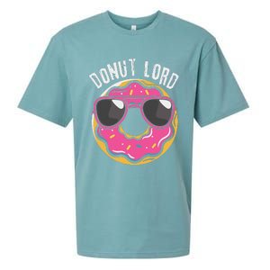 Donut Lord Funny Doughnut Lover Sueded Cloud Jersey T-Shirt