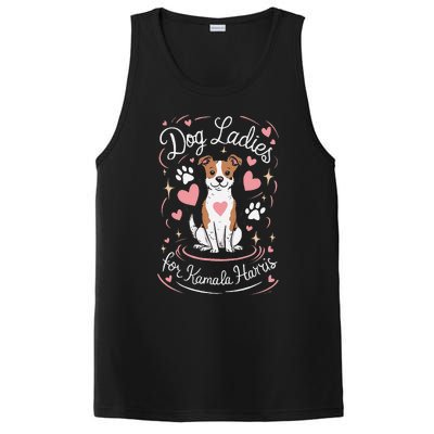 Dog Ladies For Kamala Harris Gift PosiCharge Competitor Tank