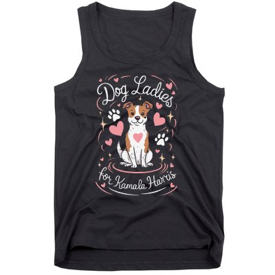 Dog Ladies For Kamala Harris Gift Tank Top