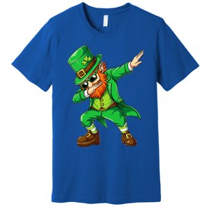 Dabbing Leprechaun Funny Gifts St Patricks Day Premium T-Shirt