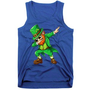 Dabbing Leprechaun Funny Gifts St Patricks Day Tank Top