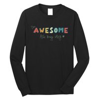 Dog LoverS Funny IM Awesome Ask My Dog Long Sleeve Shirt