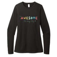 Dog LoverS Funny IM Awesome Ask My Dog Womens CVC Long Sleeve Shirt