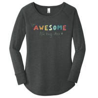 Dog LoverS Funny IM Awesome Ask My Dog Women's Perfect Tri Tunic Long Sleeve Shirt