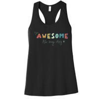 Dog LoverS Funny IM Awesome Ask My Dog Women's Racerback Tank