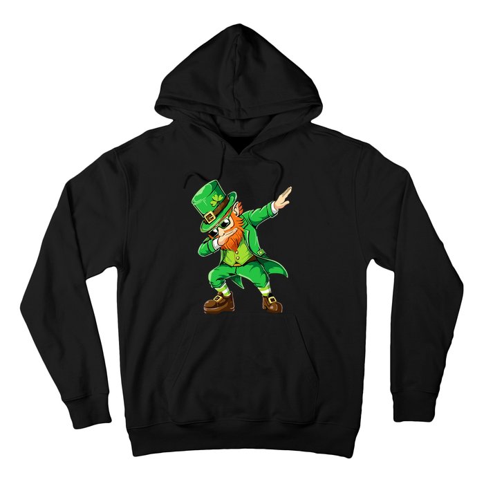 Dabbing Leprechaun Funny Gifts St Patricks Day Hoodie