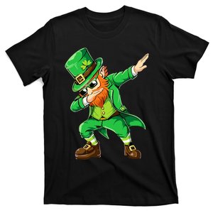 Dabbing Leprechaun Funny Gifts St Patricks Day T-Shirt