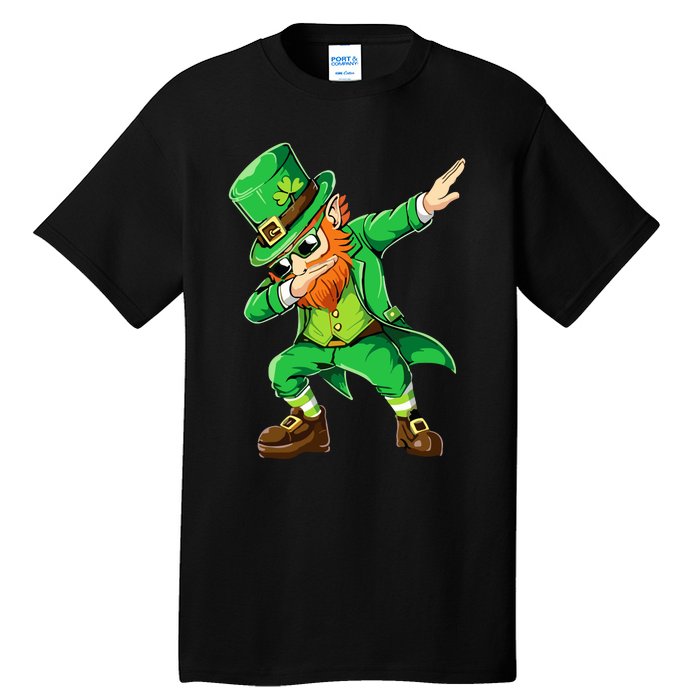 Dabbing Leprechaun Funny Gifts St Patricks Day Tall T-Shirt