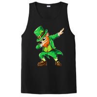 Dabbing Leprechaun Funny Gifts St Patricks Day PosiCharge Competitor Tank