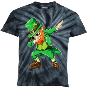 Dabbing Leprechaun Funny Gifts St Patricks Day Kids Tie-Dye T-Shirt