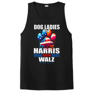 Dog Ladies For Harris Walz 2024 PosiCharge Competitor Tank