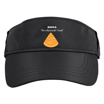 Dosa Lover Funny Indian Quotes Indian Food Adult Drive Performance Visor