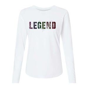 Drafting Legend Fantasy Football Basketball Genius Newbie Womens Cotton Relaxed Long Sleeve T-Shirt