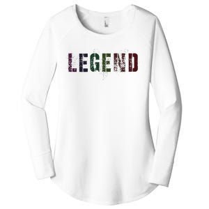 Drafting Legend Fantasy Football Basketball Genius Newbie Women's Perfect Tri Tunic Long Sleeve Shirt