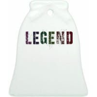 Drafting Legend Fantasy Football Basketball Genius Newbie Ceramic Bell Ornament