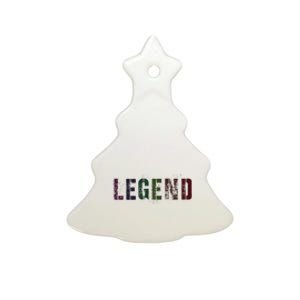 Drafting Legend Fantasy Football Basketball Genius Newbie Ceramic Tree Ornament