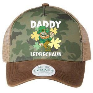 Daddy Leprechaun For St Patrick's Day Gift Legacy Tie Dye Trucker Hat