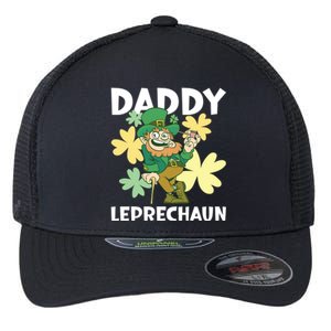 Daddy Leprechaun For St Patrick's Day Gift Flexfit Unipanel Trucker Cap