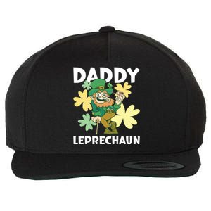 Daddy Leprechaun For St Patrick's Day Gift Wool Snapback Cap