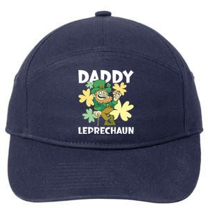 Daddy Leprechaun For St Patrick's Day Gift 7-Panel Snapback Hat