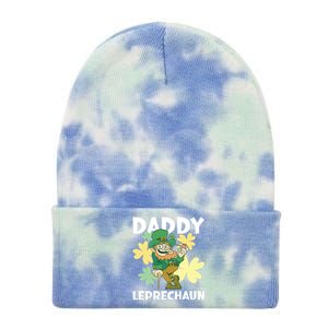 Daddy Leprechaun For St Patrick's Day Gift Tie Dye 12in Knit Beanie