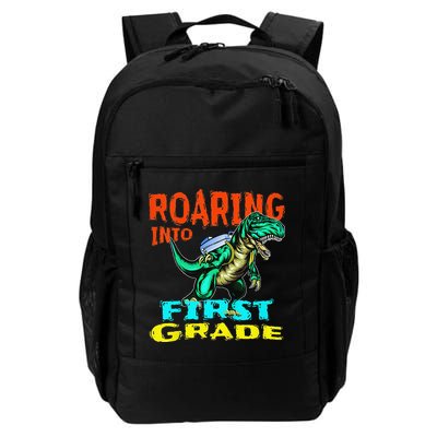 Dino Lover First Day Of School Outfit 1st Grade Tee Backpack