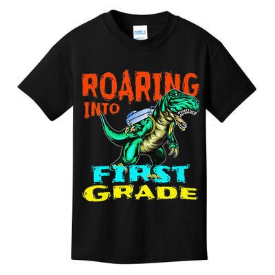 Dino Lover First Day Of School Outfit 1st Grade Tee Kids T-Shirt
