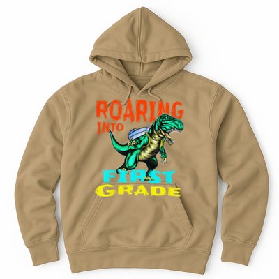 Dino Lover First Day Of School Outfit 1st Grade Tee Hoodie