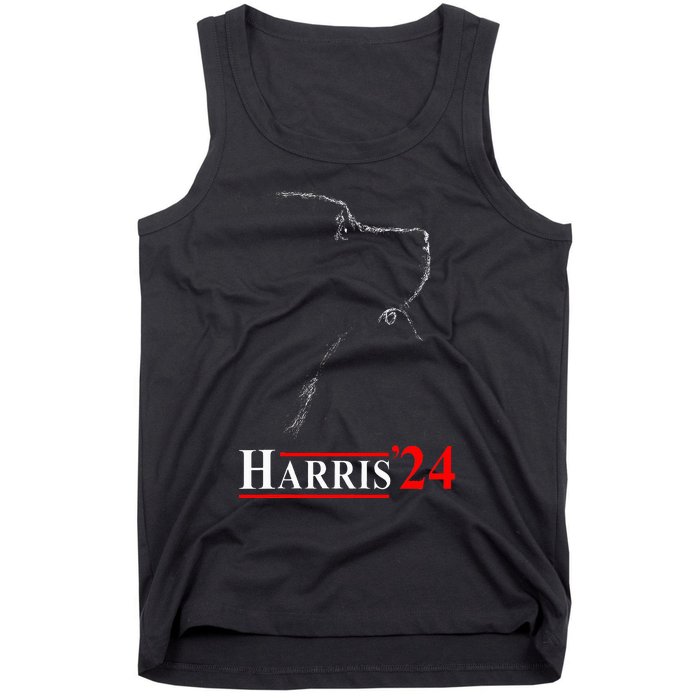 Dog Ladies For Kamala Funny Dog 2024 President Kamala Harris Tank Top