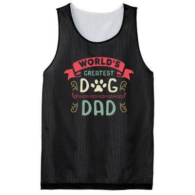 Dog Lover Fathers Day Mesh Reversible Basketball Jersey Tank