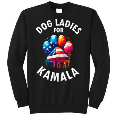 Dog Ladies For Kamala Childless Dog Ladies Sweatshirt