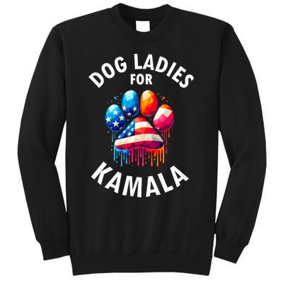 Dog Ladies For Kamala Childless Dog Ladies Tall Sweatshirt