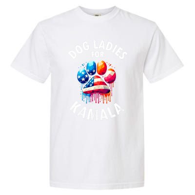 Dog Ladies For Kamala Childless Dog Ladies Garment-Dyed Heavyweight T-Shirt