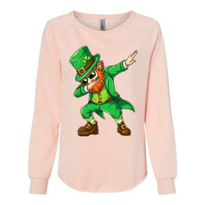 Dabbing Leprechaun Funny Gift St Patricks Day Womens California Wash Sweatshirt