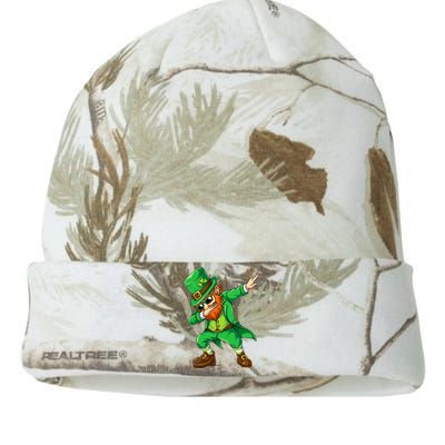 Dabbing Leprechaun Funny Gift St Patricks Day Kati Licensed 12" Camo Beanie