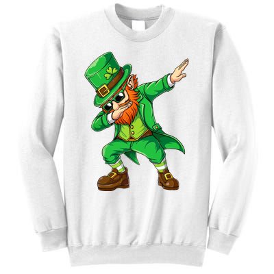 Dabbing Leprechaun Funny Gift St Patricks Day Sweatshirt