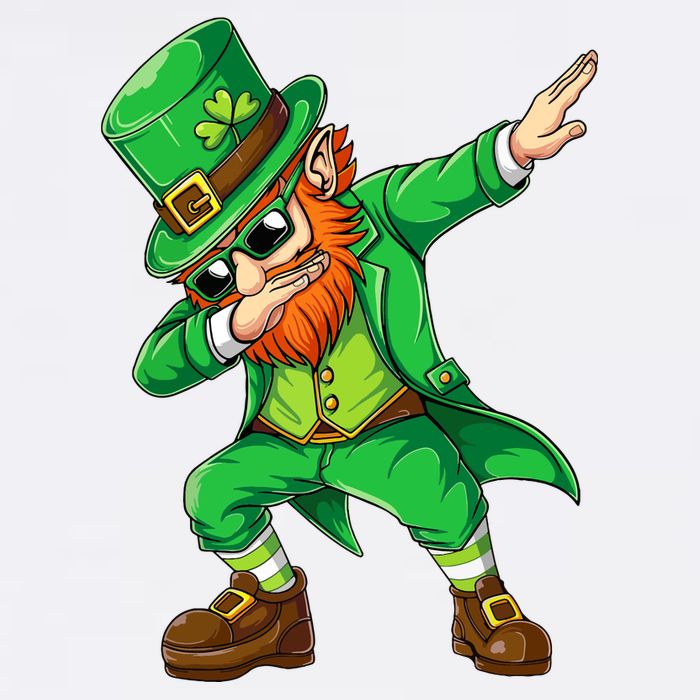 Dabbing Leprechaun Funny Gift St Patricks Day 11oz C Handle Ceramic Mug