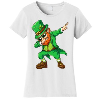 Dabbing Leprechaun Funny Gift St Patricks Day Women's T-Shirt