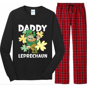 Daddy Leprechaun For St Patrick's Day Cool Gift Long Sleeve Pajama Set