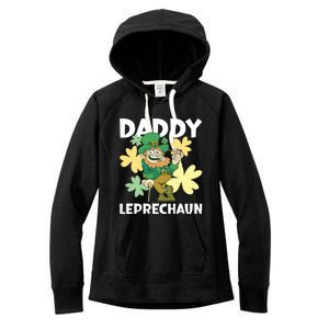 Daddy Leprechaun For St Patrick's Day Cool Gift Women's Fleece Hoodie