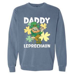 Daddy Leprechaun For St Patrick's Day Cool Gift Garment-Dyed Sweatshirt