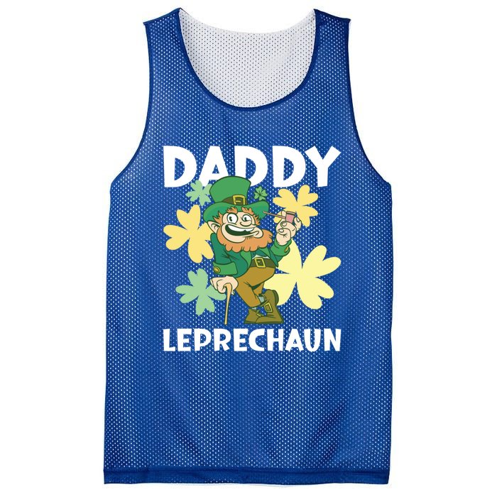 Daddy Leprechaun For St Patrick's Day Cool Gift Mesh Reversible Basketball Jersey Tank