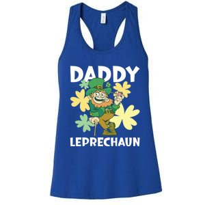 Daddy Leprechaun For St Patrick's Day Cool Gift Women's Racerback Tank