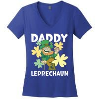 Daddy Leprechaun For St Patrick's Day Cool Gift Women's V-Neck T-Shirt