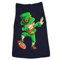 Dabbing Leprechaun Football St Patricks Day Sports Doggie Tank