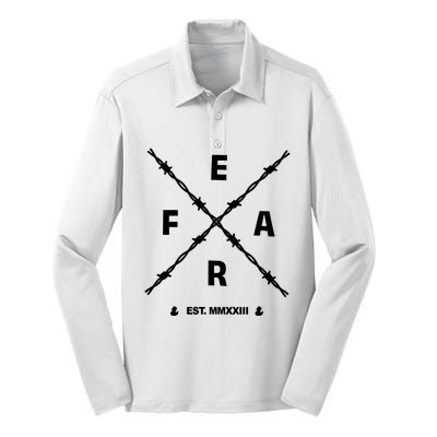 Dakota Laden Fear Gear Fxexaxr Silk Touch Performance Long Sleeve Polo