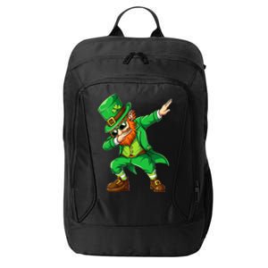 Dabbing Leprechaun Funny Gifts St Patricks Day City Backpack