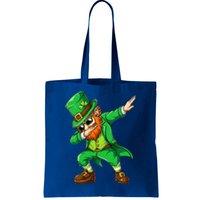 Dabbing Leprechaun Funny Gifts St Patricks Day Tote Bag